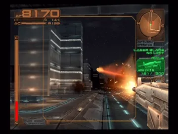 Armored Core 3 screen shot game playing